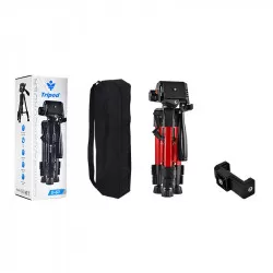 Treppiede Flessibile Selfie Stick Con Telecomando Wireless, Rotazione 360°, Per IPhone Xiaomi Huawei, 107cm - 2